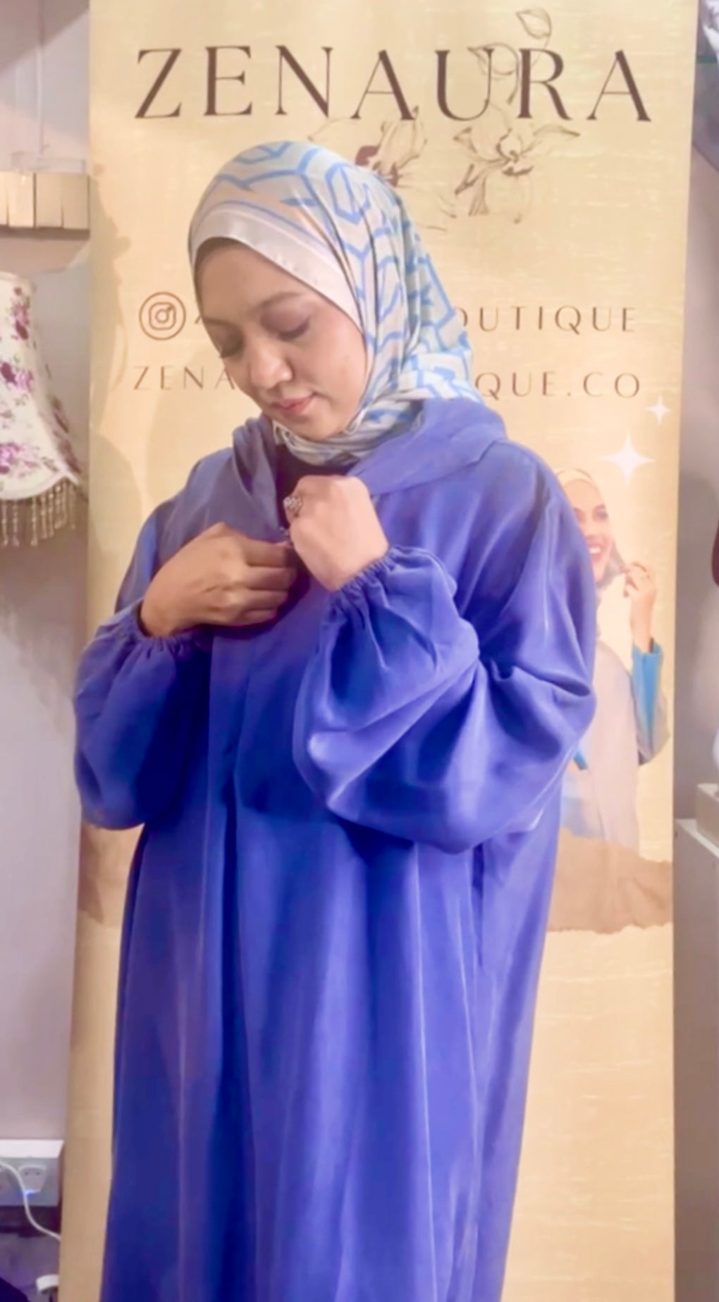 Aisyah Hoodie Abaya