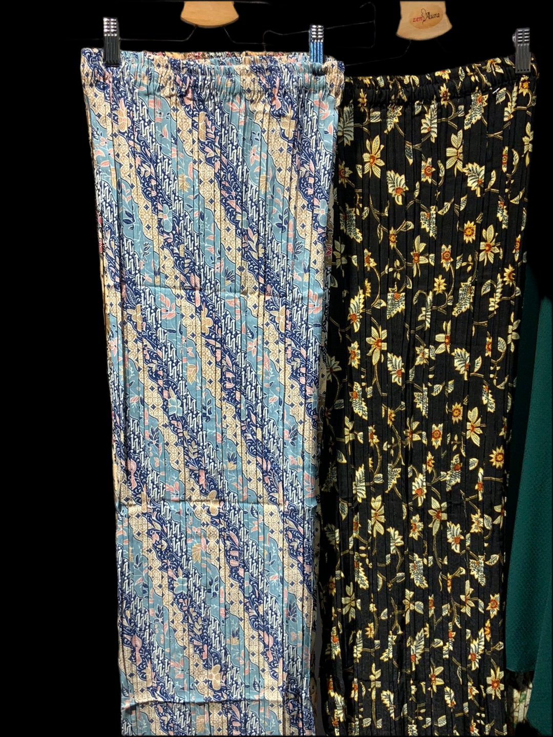 Batik Pleated Skirt