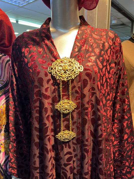 Velvet Maxi Cardigan